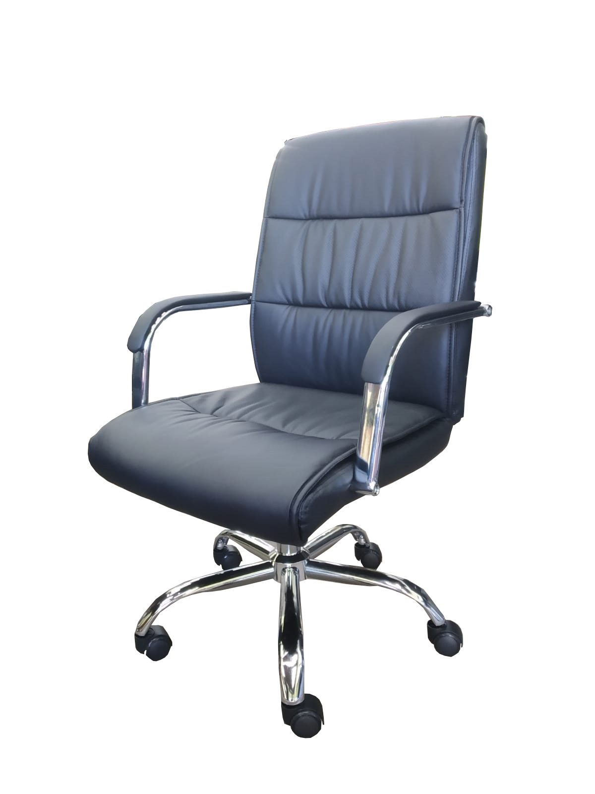 Sillón Escritorio Respaldo Medio Negro
