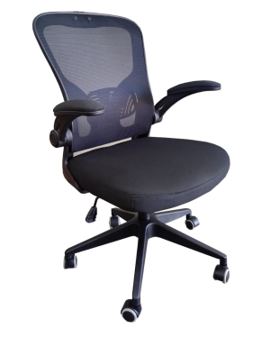 Silla de Escritorio con Brazos Rebatibles