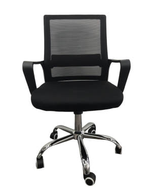 Silla de Escritorio Respaldo en Malla y Lumbar Fijo